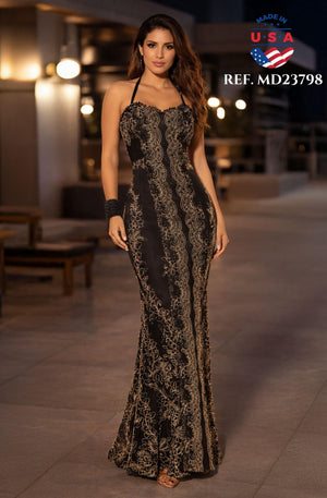 Ref. 003 -MD23798 Vestido de fiesta - Ropa Colombiana