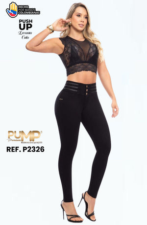 Ref. 063 -P2326 Jean con Bolsillos Push Up Colombiano - Ropa Colombiana