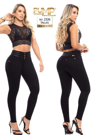 Ref. 063 -P2326 Jean con Bolsillos Push Up Colombiano - Ropa Colombiana
