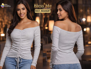 Ref. 058 -BM1687 Blusa Colombiana - Ropa Colombiana