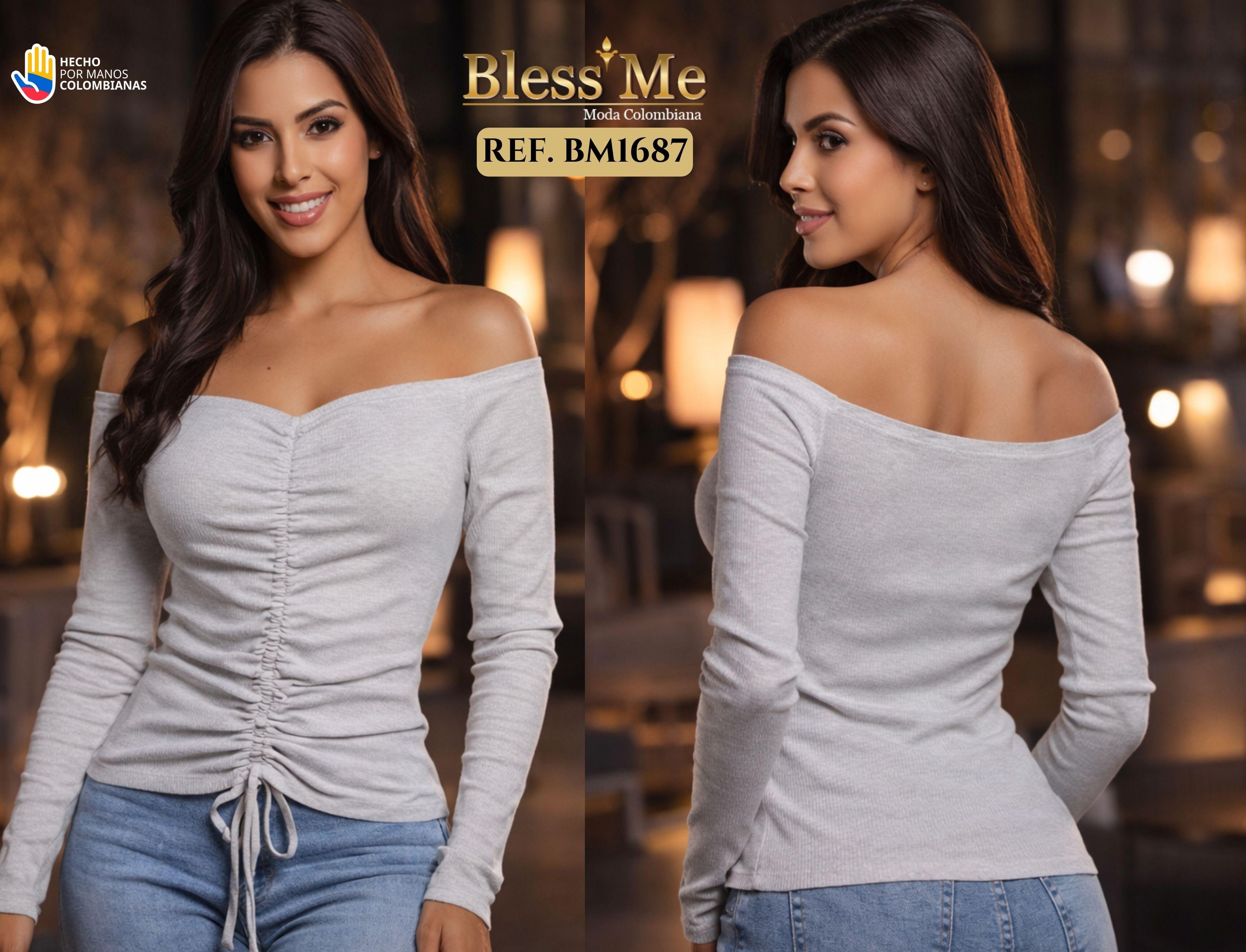 Ref. 058 -BM1687 Blusa Colombiana - Ropa Colombiana