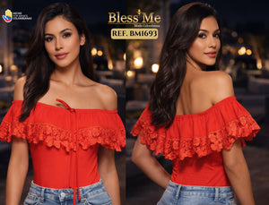 Ref. 058 -BM1693 Blusa Colombiana - Ropa Colombiana