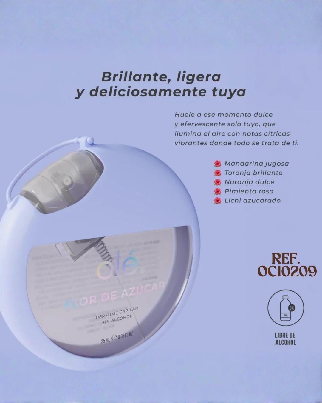 Ref. 088 -OC10209 Perfume capilar sin alcohol Fragancia Flor de Azúcar - Ropa Colombiana