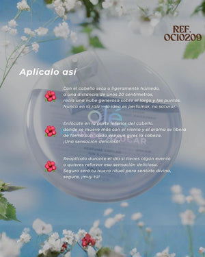 Ref. 088 -OC10209 Perfume capilar sin alcohol Fragancia Flor de Azúcar - Ropa Colombiana