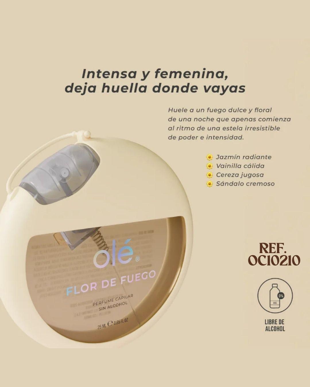 Ref. 088 -OC10210 Perfume capilar sin alcohol Fragancia Flor de Fuego - Ropa Colombiana