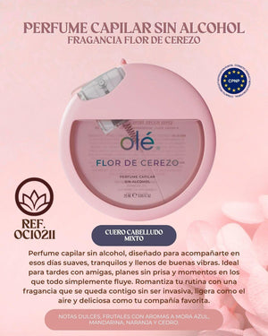 Ref. 088 -OC10211 Perfume capilar sin alcohol Fragancia Flor de Cerezo - Ropa Colombiana