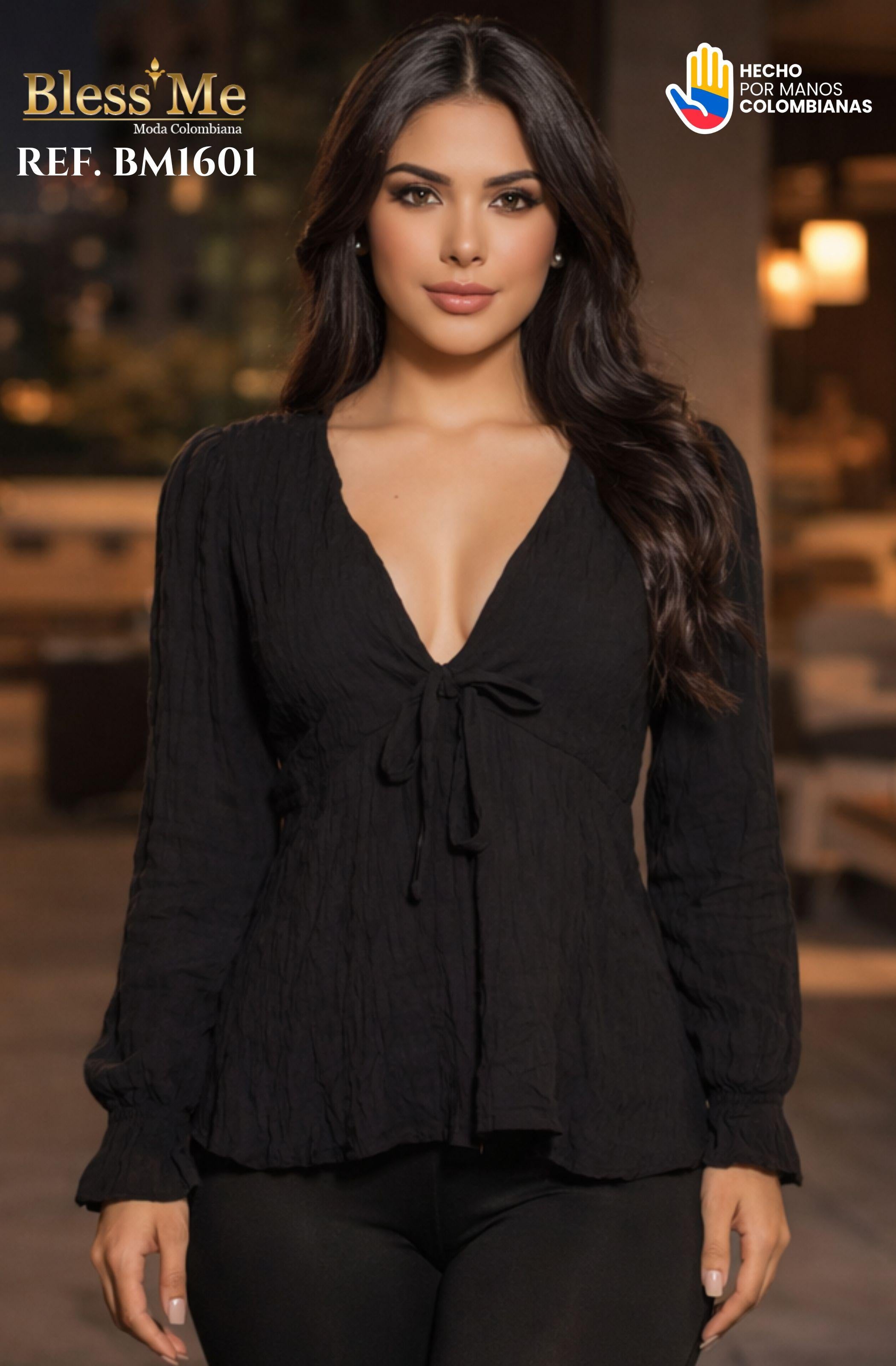 Ref. 058 -BM1601 Blusa colombiana - Ropa Colombiana
