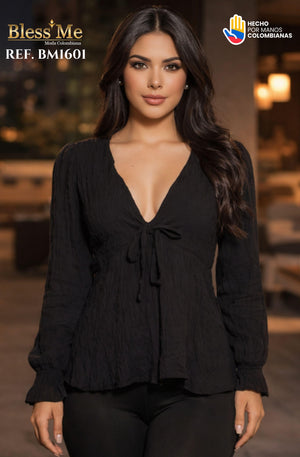 Ref. 058 -BM1601 Blusa colombiana - Ropa Colombiana