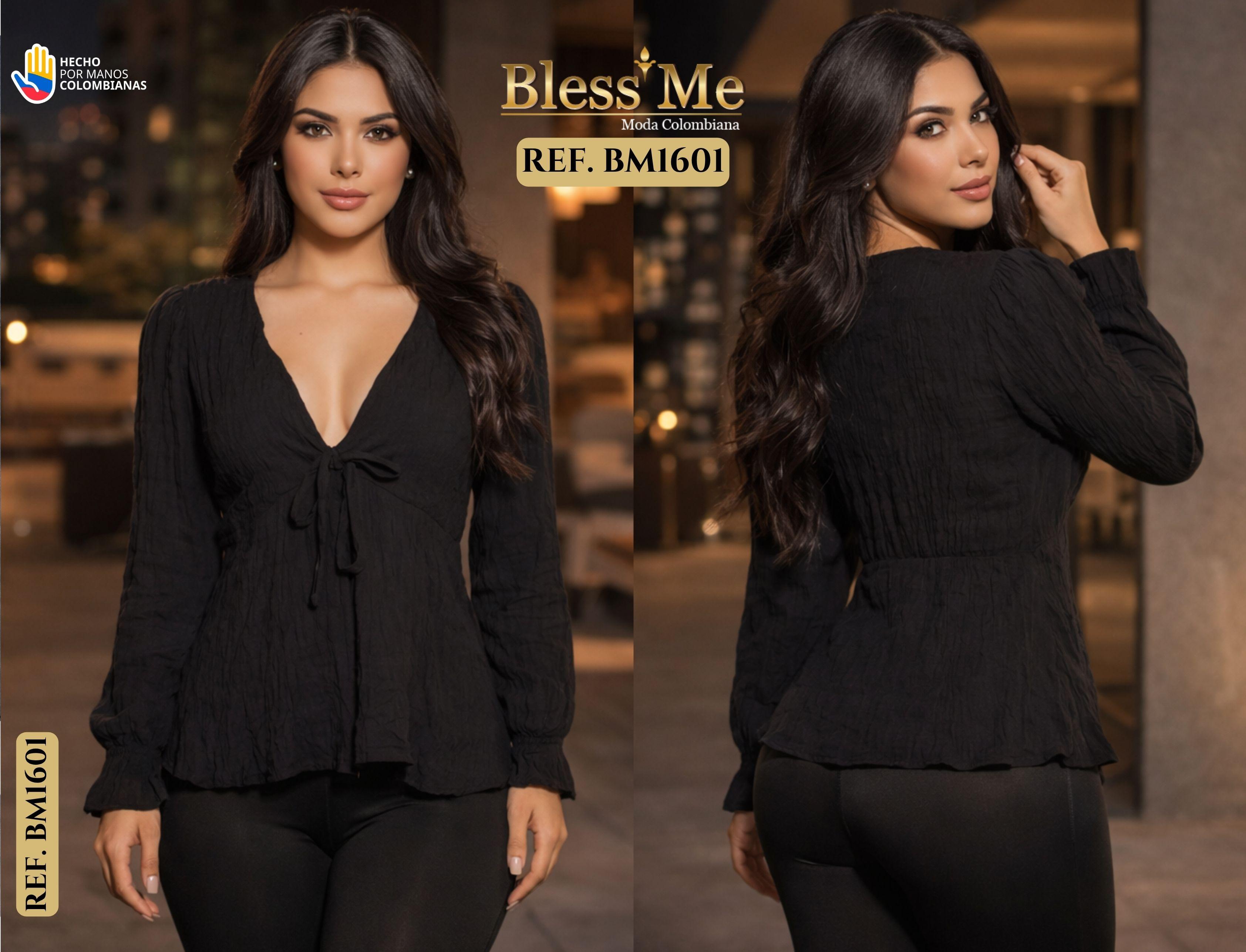 Ref. 058 -BM1601 Blusa colombiana - Ropa Colombiana
