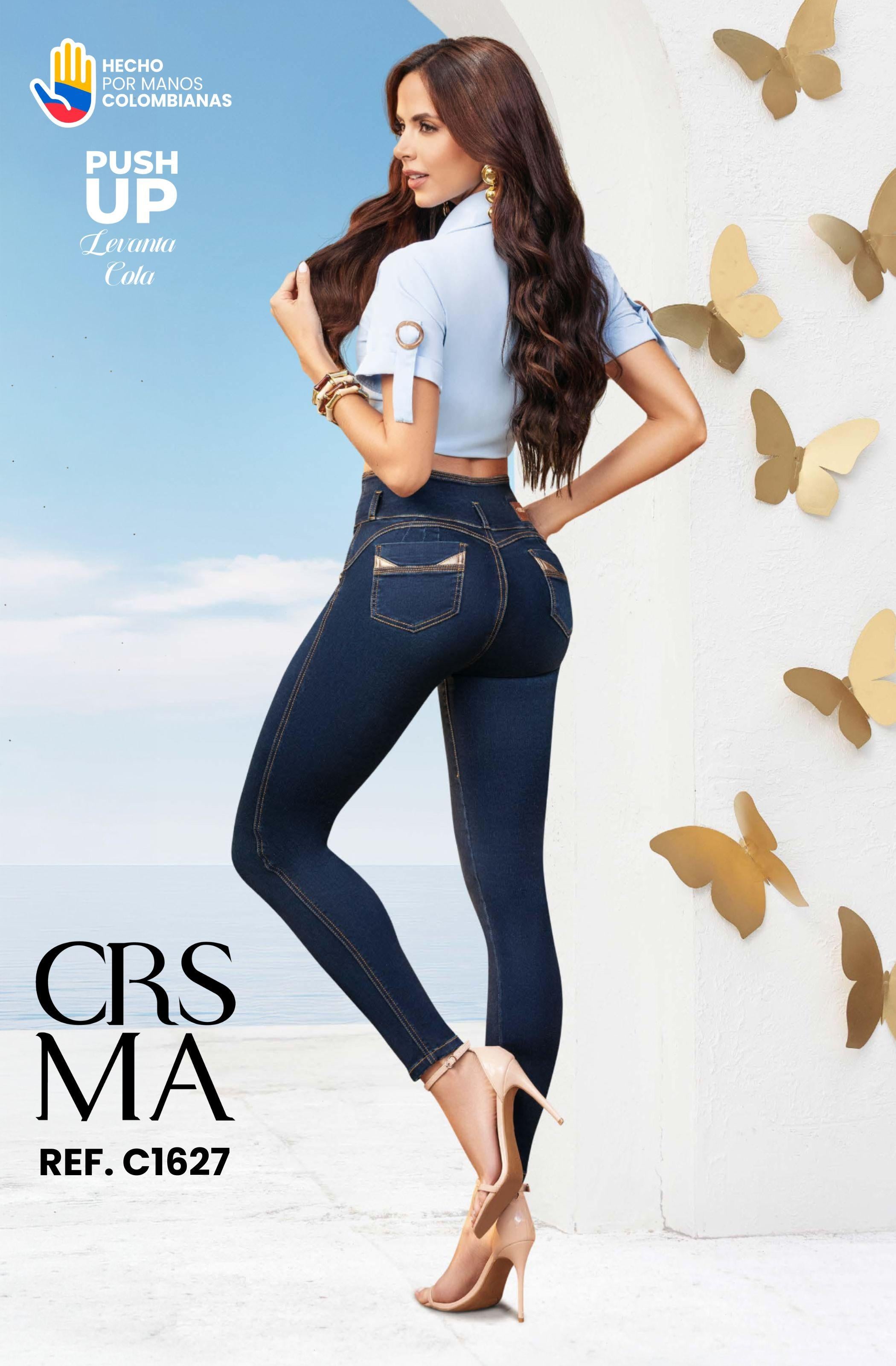 070 -C1627 Jean con Bolsillos Push Up