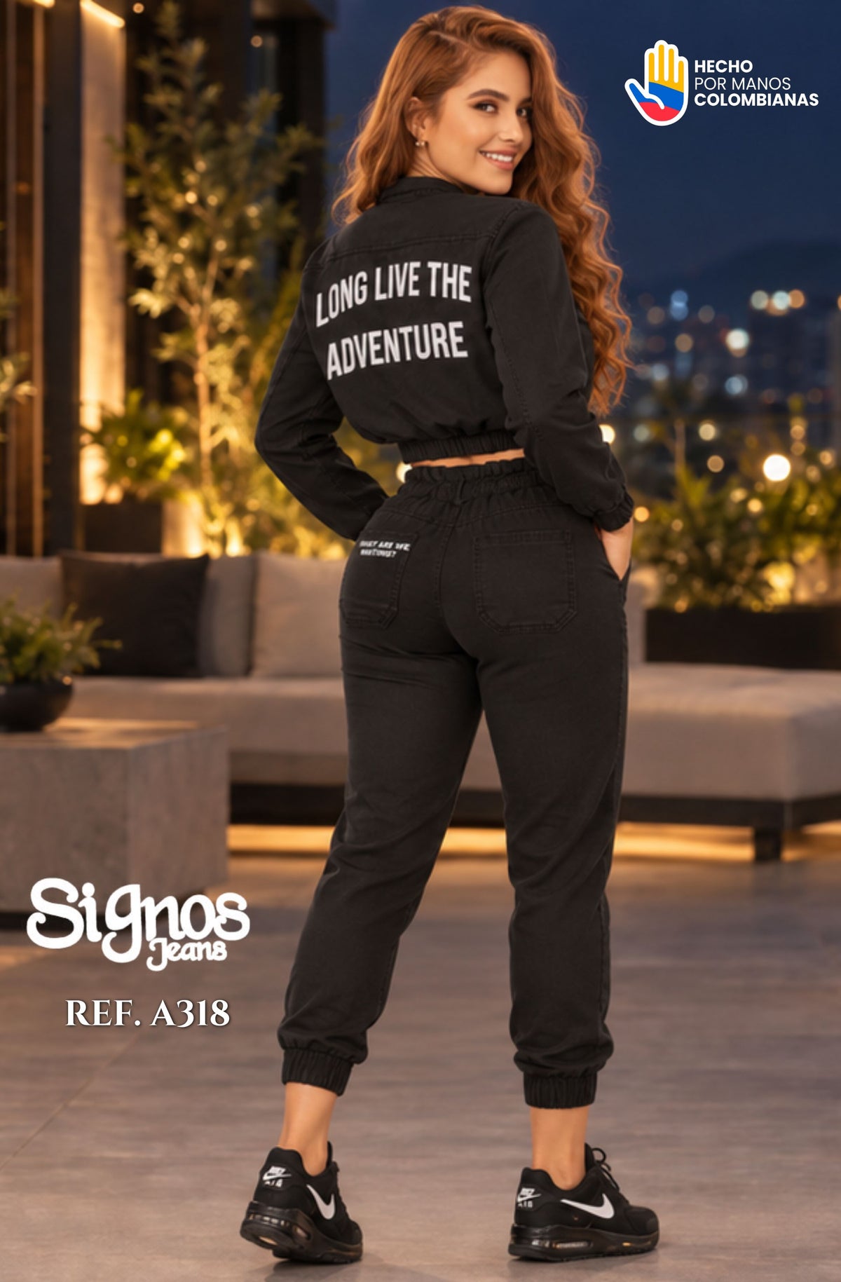 Ref. 041 -A318 OFERTA Conjunto Largo de Pantalón de Moda