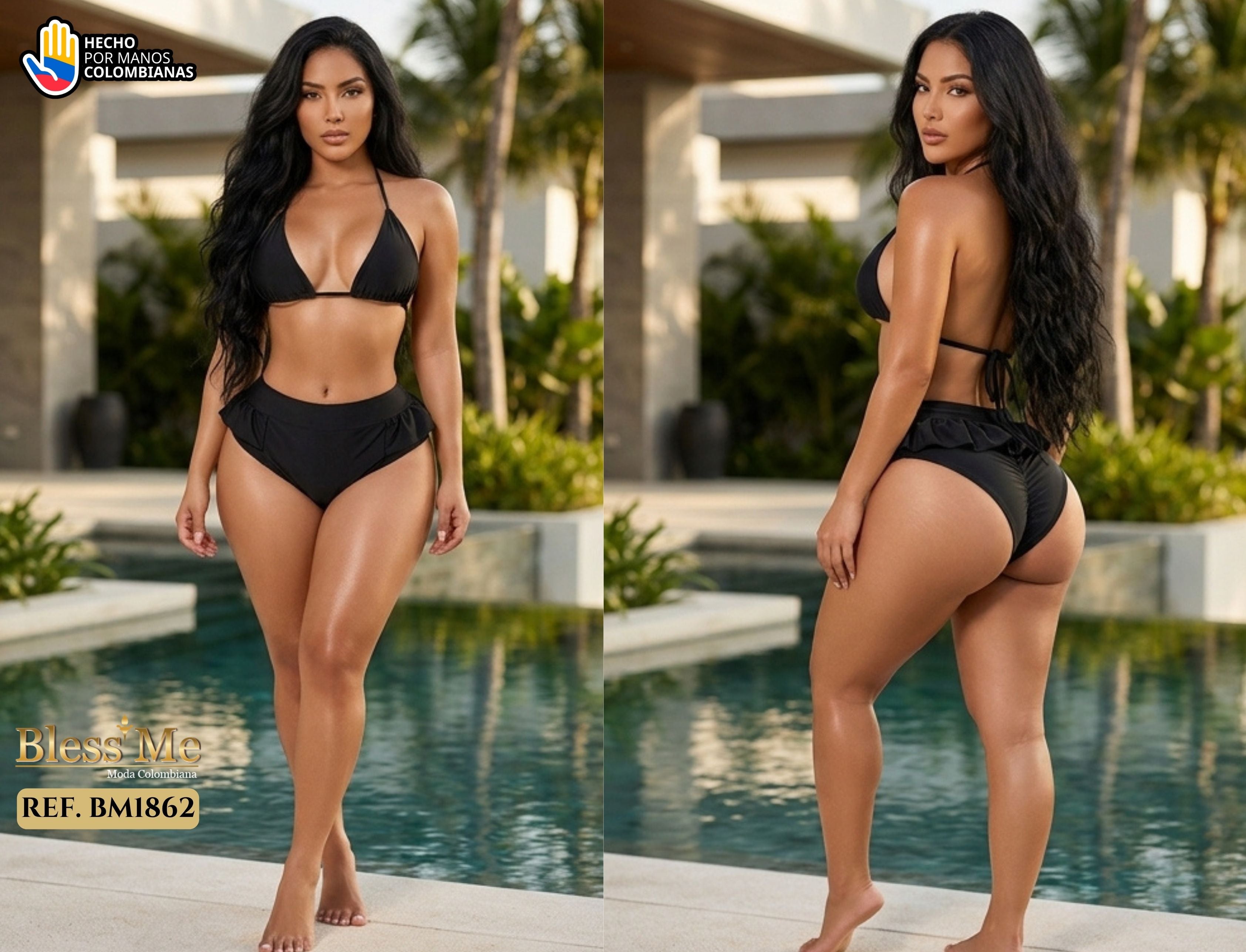 Ref. 082 -BM1862 Bikini colombiano - Ropa Colombiana
