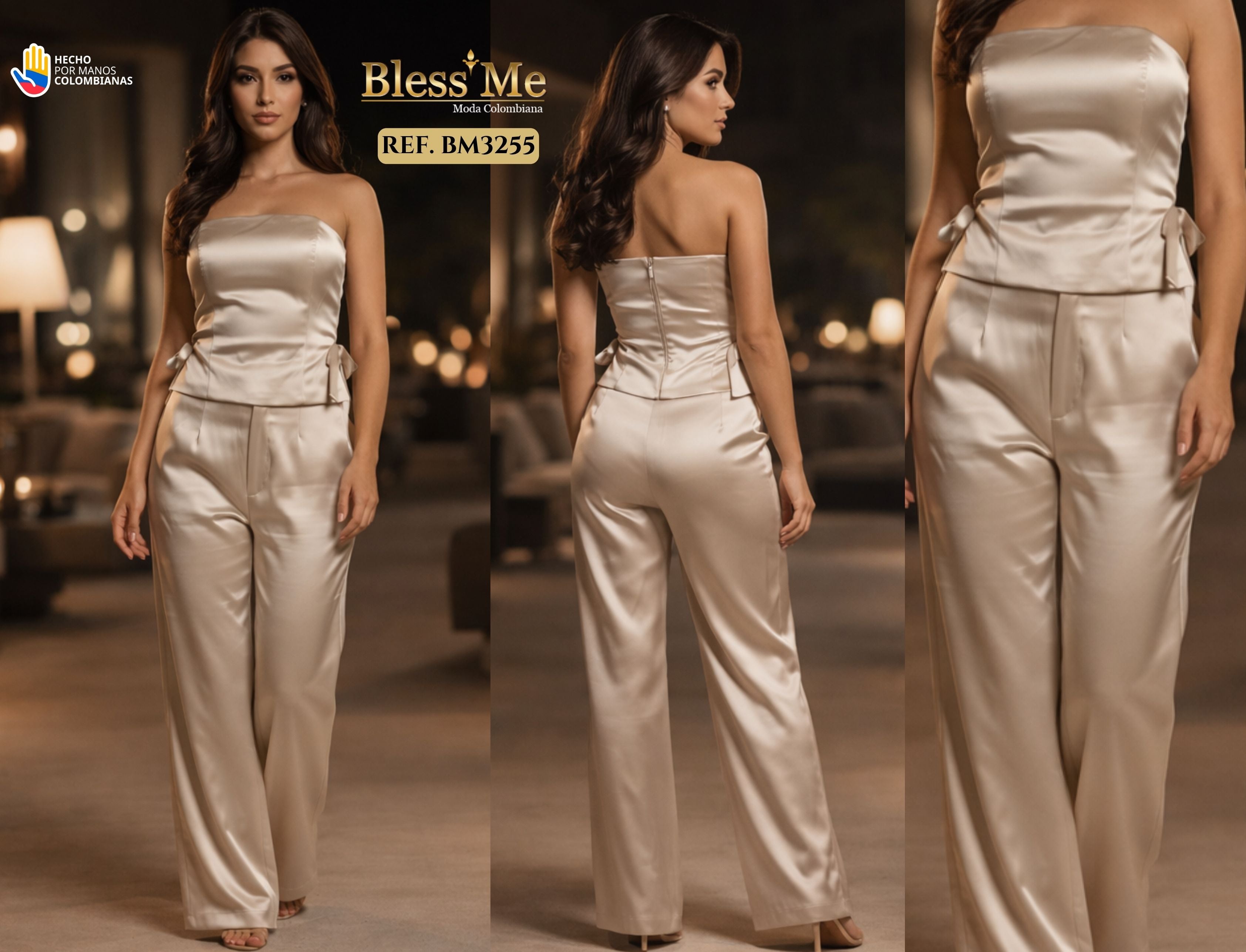 Ref. 085 -BM3255 Conjunto Largo - Ropa Colombiana