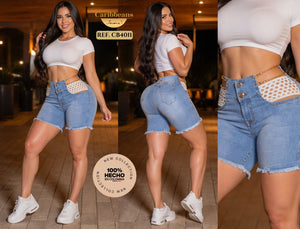 Ref. 041 -CB4011 Short colombiano levantacola - Ropa Colombiana