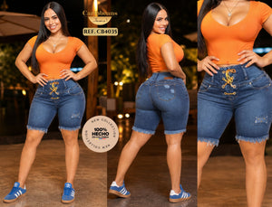 Ref. 041 -CB4035 Short push up colombiano - Ropa Colombiana
