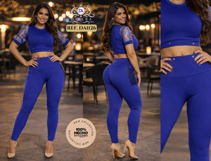 Ref. 058 -DA1126 Conjunto colombiano de pantalon - Ropa Colombiana