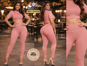 Ref. 058 -DA1126 Conjunto colombiano de pantalon - Ropa Colombiana